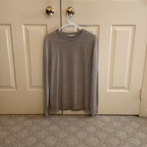 Everlane Cashmere Crew Cream/Tan Size Medium